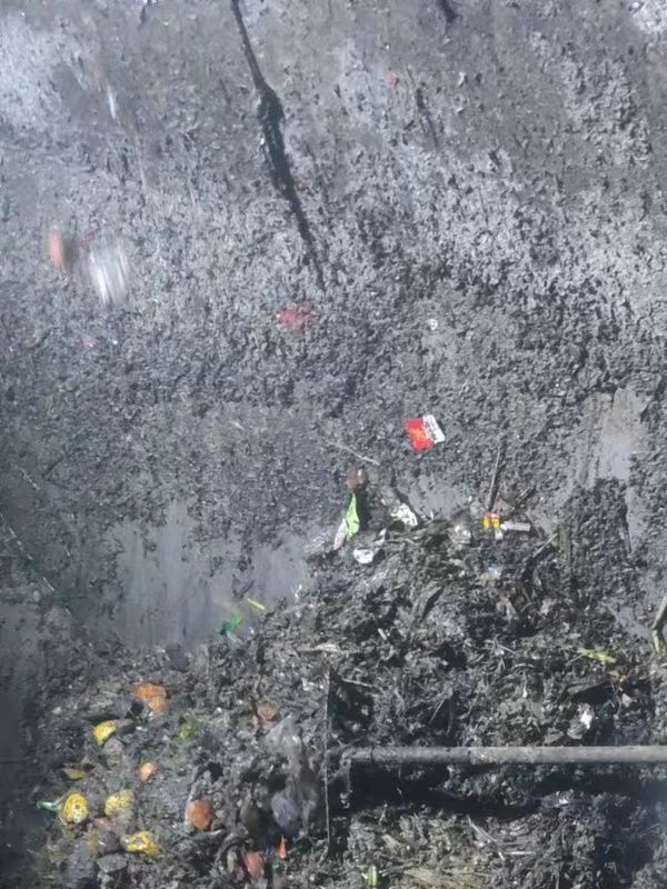 郎溪污水池清理